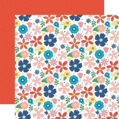Echo Park Endless Summer Designpapier - Sunny Stems